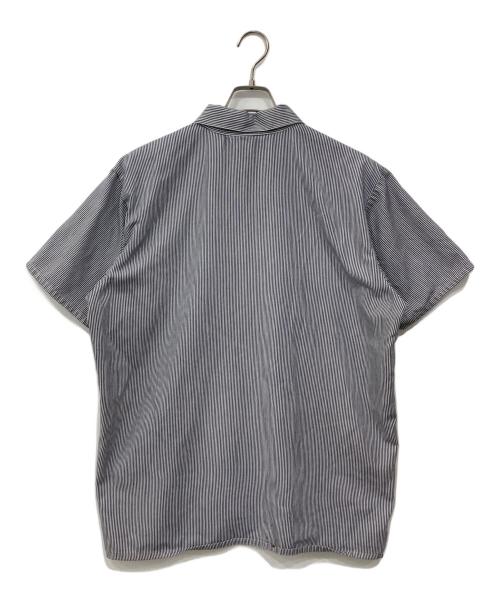 BEN DAVIS（ベンデイビス）BEN DAVIS (ベンデイビス) ヒッコリーストライプ半袖シャツ インディゴ サイズ:Lの古着・服飾アイテム