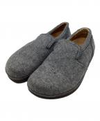 BIRKENSTOCKビルケンシュトック）の古着「フェルト地スリッポン」｜グレー