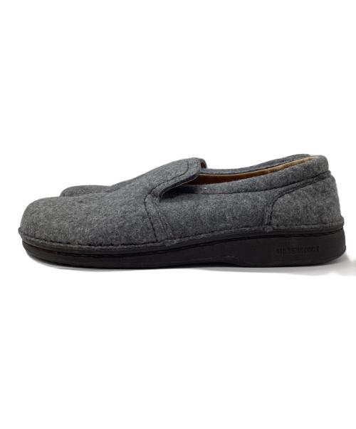 BIRKENSTOCK（ビルケンシュトック）BIRKENSTOCK (ビルケンシュトック) フェルト地スリッポン グレー サイズ:27の古着・服飾アイテム