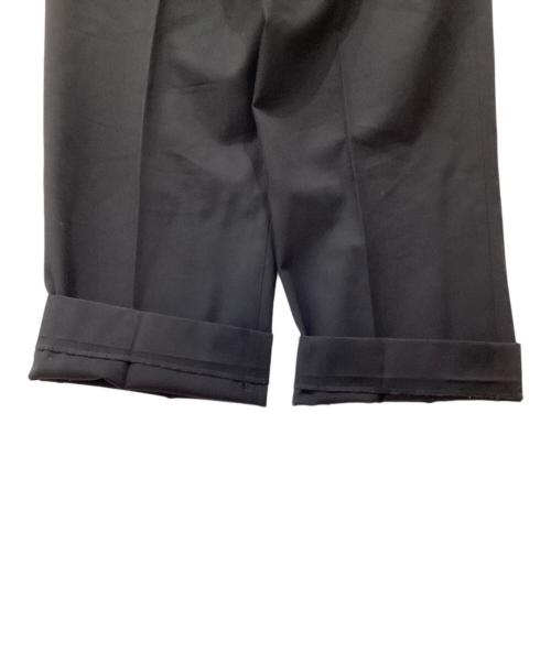 A.PRESSE（アプレッセ）A.PRESSE (アプレッセ) Wool Kersey Trousers ブラック サイズ:2の古着・服飾アイテム