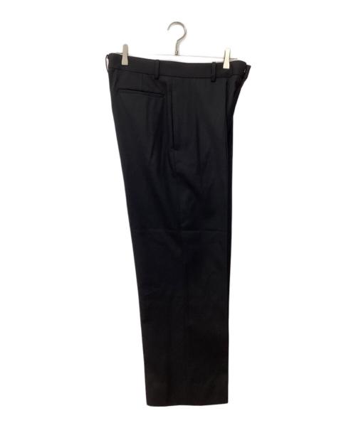 A.PRESSE（アプレッセ）A.PRESSE (アプレッセ) Wool Kersey Trousers ブラック サイズ:2の古着・服飾アイテム