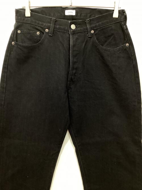 CIOTA（シオタ）CIOTA (シオタ) 本藍スビンコットン 13.5oz ストレートデニム ブラック サイズ:31の古着・服飾アイテム