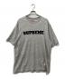 Supreme（シュプリーム）の古着「カレッジ アップリケ S/S トップ」｜グレー