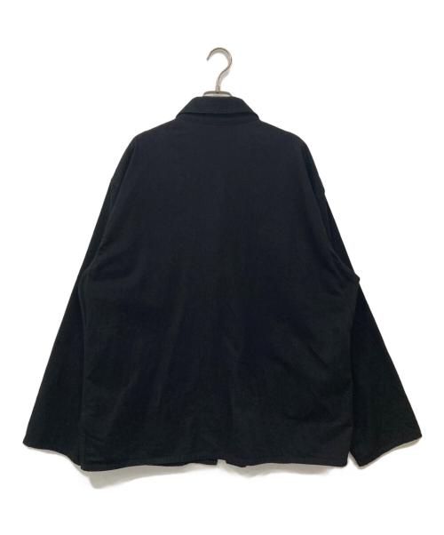 OVY（オヴィー）OVY (オヴィー) ユーロワークブラックデニムジャケット ブラック サイズ:XLの古着・服飾アイテム
