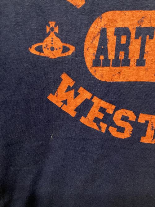 Vivienne Westwood man（ヴィヴィアン ウェストウッド マン）Vivienne Westwood man (ヴィヴィアン ウェストウッド マン) Tシャツ ネイビー サイズ:46の古着・服飾アイテム