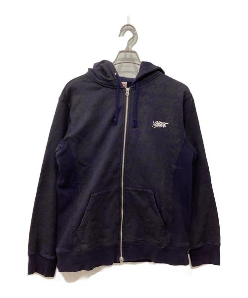 X-LARGE（エクストララージ）X-LARGE (エクストララージ) ジップパーカー パープル サイズ:Lの古着・服飾アイテム