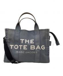 MARC JACOBS（マークジェイコブス）の古着「ザ キャンバス トート バッグ ミディアム」｜インディゴ