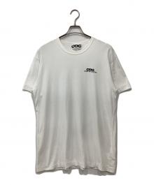 CDG（シーディージー）の古着「ロゴプリントTシャツ」｜ホワイト