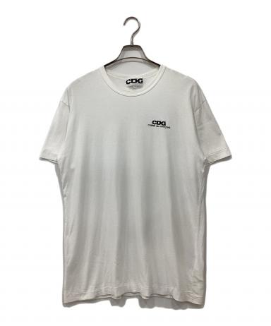 中古・古着通販】CDG (シーディージー) ロゴプリントTシャツ ホワイト