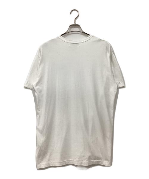 CDG（シーディージー）CDG (シーディージー) ロゴプリントTシャツ ホワイト サイズ:XXLの古着・服飾アイテム