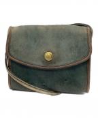 COACHコーチ）の古着「ショルダーポーチ」｜グリーン