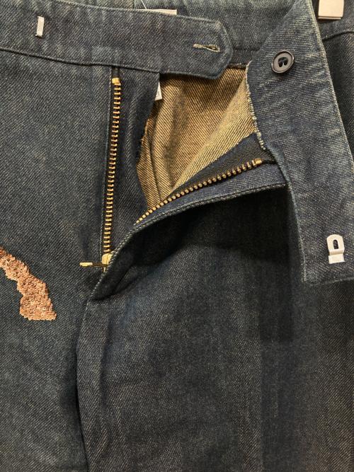 Chloe（クロエ）Chloe (クロエ) スパンコールデニムパンツ インディゴ サイズ:36の古着・服飾アイテム