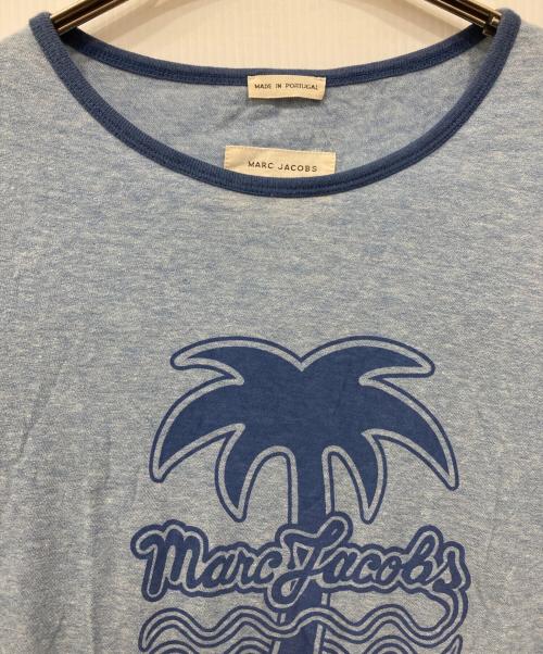 MARC JACOBS（マークジェイコブス）MARC JACOBS (マークジェイコブス) パームツリープリントTシャツ ブルー サイズ:Sの古着・服飾アイテム