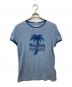MARC JACOBS（マークジェイコブス）の古着「パームツリープリントTシャツ」｜ブルー