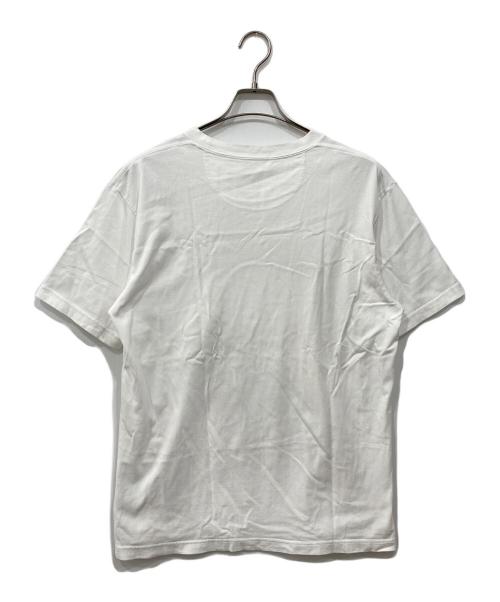 WHITE MOUNTAINEERING（ホワイトマウンテ二アニング）WHITE MOUNTAINEERING (ホワイトマウンテ二アニング) マウンテンロゴTシャツ ホワイト サイズ:2の古着・服飾アイテム