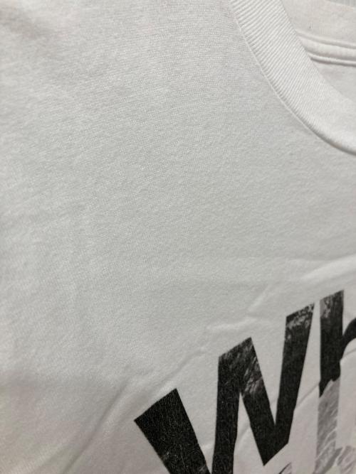WHITE MOUNTAINEERING（ホワイトマウンテ二アニング）WHITE MOUNTAINEERING (ホワイトマウンテ二アニング) マウンテンロゴTシャツ ホワイト サイズ:2の古着・服飾アイテム