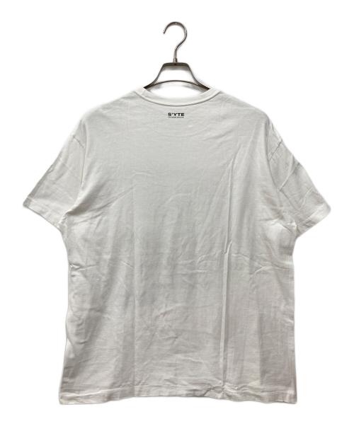 s'yte（サイト）s'yte (サイト) モデストメッセージTシャツ ホワイト サイズ:4の古着・服飾アイテム