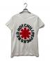 Red Hot Chili Peppers（レッドホットチリペッパーズ）の古着「ロゴTシャツ」｜ホワイト