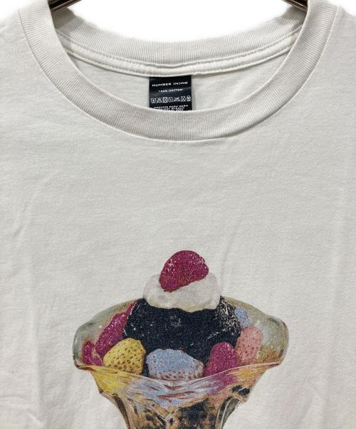 NUMBER (N)INE（ナンバーナイン）NUMBER (N)INE (ナンバーナイン) パフェTシャツ ホワイト サイズ:3の古着・服飾アイテム