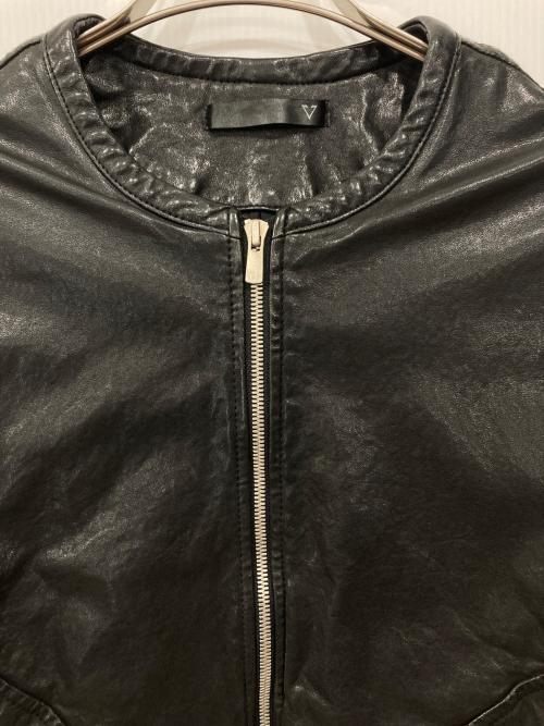 Varde77（バルデセブンティセブン）Varde77 (バルデセブンティセブン) シープスキンジャケット ブラック サイズ:Sの古着・服飾アイテム