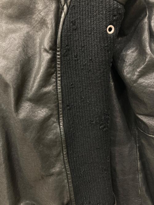 Varde77（バルデセブンティセブン）Varde77 (バルデセブンティセブン) シープスキンジャケット ブラック サイズ:Sの古着・服飾アイテム