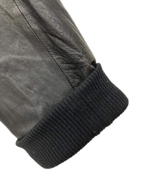 SOPHNET.（ソフネット）SOPHNET. (ソフネット) スタンドカラー シープスキンジャケット ブラック サイズ:Sの古着・服飾アイテム