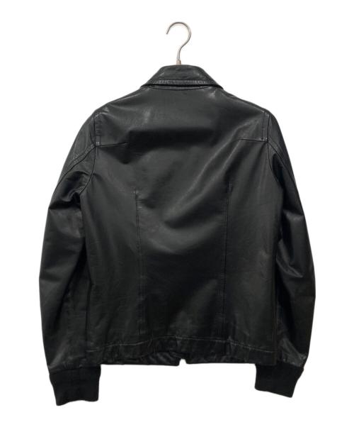 Pledge（プレッジ）Pledge (プレッジ) レザージャケット ブラック サイズ:38の古着・服飾アイテム