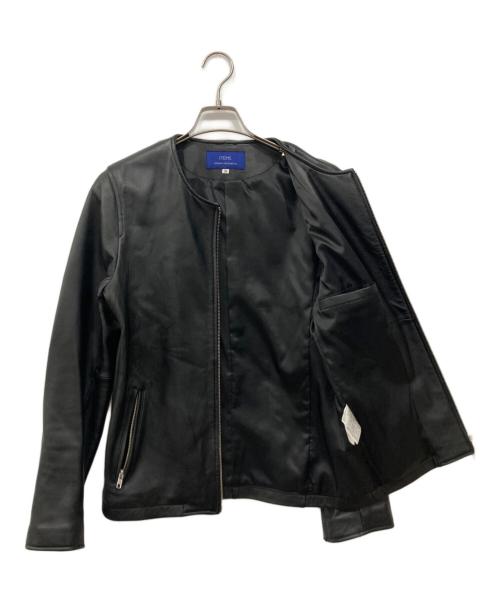 ITEMS URBAN RESEARCH（アイテムズ アーバンリサーチ）ITEMS URBAN RESEARCH (アイテムズ アーバンリサーチ) シープスキンジャケット ブラック サイズ:38の古着・服飾アイテム
