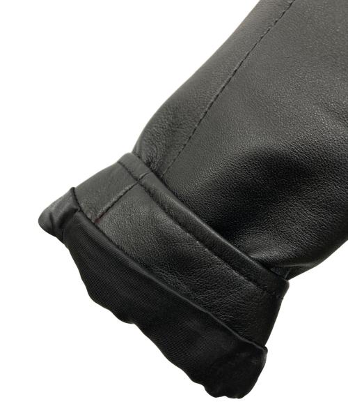 ITEMS URBAN RESEARCH（アイテムズ アーバンリサーチ）ITEMS URBAN RESEARCH (アイテムズ アーバンリサーチ) シープスキンジャケット ブラック サイズ:38の古着・服飾アイテム