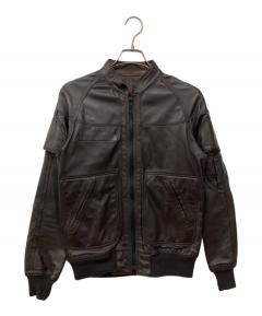 中古・古着通販】N.HOOLYWOOD (エヌ ハリウッド) レザーライダース