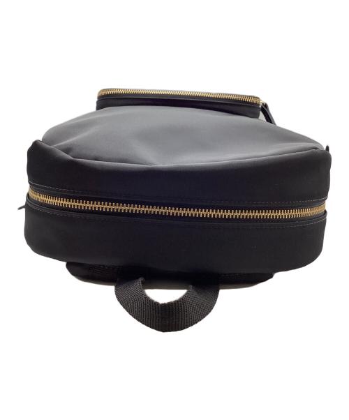 BLUE LABEL CRESTBRIDGE（ブルーレーベルクレストブリッジ）BLUE LABEL CRESTBRIDGE (ブルーレーベルクレストブリッジ) パーシャルクレストブリッジチェックナイロンバックパック ブラックの古着・服飾アイテム
