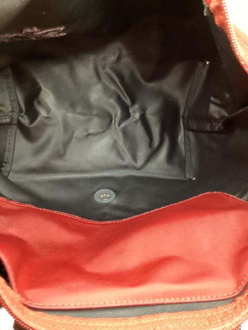 LONGCHAMP（ロンシャン）LONGCHAMP (ロンシャン) ハンドバッグ レッドの古着・服飾アイテム