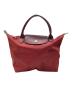 LONGCHAMP（ロンシャン）の古着「ハンドバッグ」｜レッド