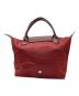 LONGCHAMP (ロンシャン) ハンドバッグ レッド：5000円