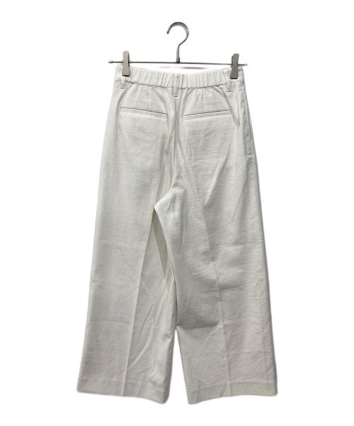 MACKINTOSH PHILOSOPHY（マッキントッシュ フィロソフィー）MACKINTOSH PHILOSOPHY (マッキントッシュ フィロソフィー) センタープレスパンツ ホワイト サイズ:34の古着・服飾アイテム