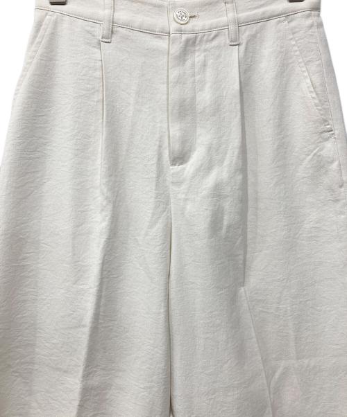 MACKINTOSH PHILOSOPHY（マッキントッシュ フィロソフィー）MACKINTOSH PHILOSOPHY (マッキントッシュ フィロソフィー) センタープレスパンツ ホワイト サイズ:34の古着・服飾アイテム