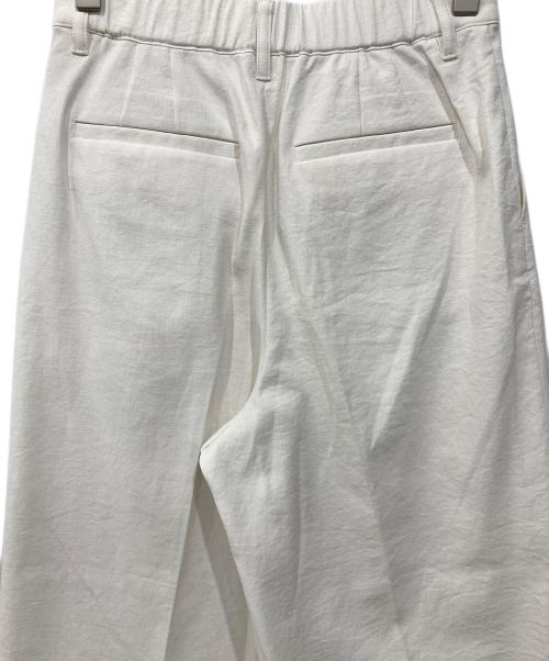 MACKINTOSH PHILOSOPHY（マッキントッシュ フィロソフィー）MACKINTOSH PHILOSOPHY (マッキントッシュ フィロソフィー) センタープレスパンツ ホワイト サイズ:34の古着・服飾アイテム