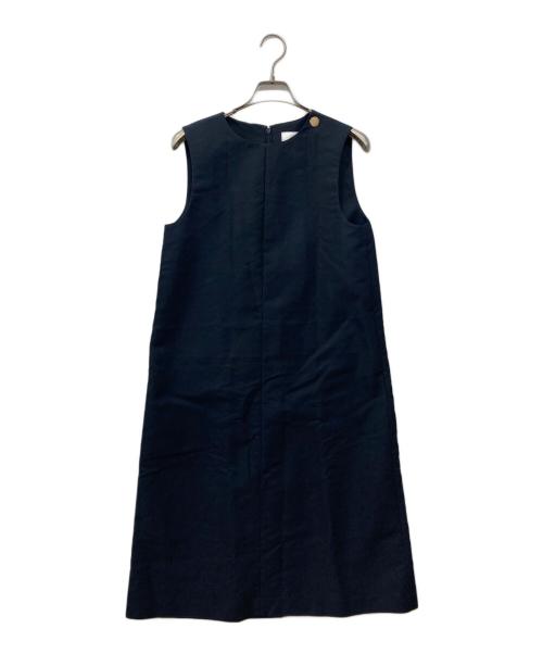 MACKINTOSH PHILOSOPHY（マッキントッシュ フィロソフィー）MACKINTOSH PHILOSOPHY (マッキントッシュ フィロソフィー) ノースリーブワンピース ネイビー サイズ:36の古着・服飾アイテム