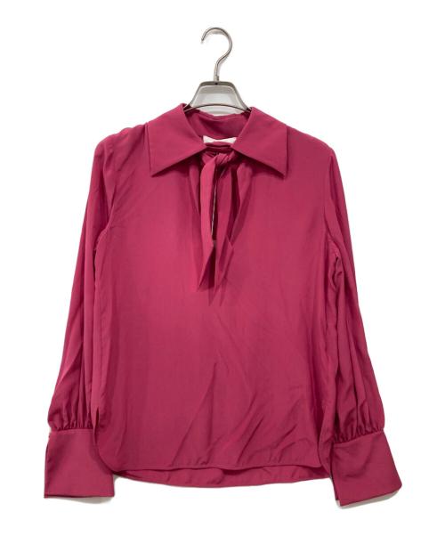 Chloe（クロエ）Chloe (クロエ) シルクブラウス ピンク サイズ:34 未使用品の古着・服飾アイテム
