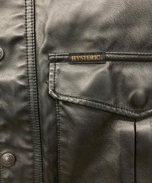 Hysteric Glamour（ヒステリックグラマー）Hysteric Glamour (ヒステリックグラマー) ニューレイドツイル A-2 ジャケット ブラック サイズ:Mの古着・服飾アイテム