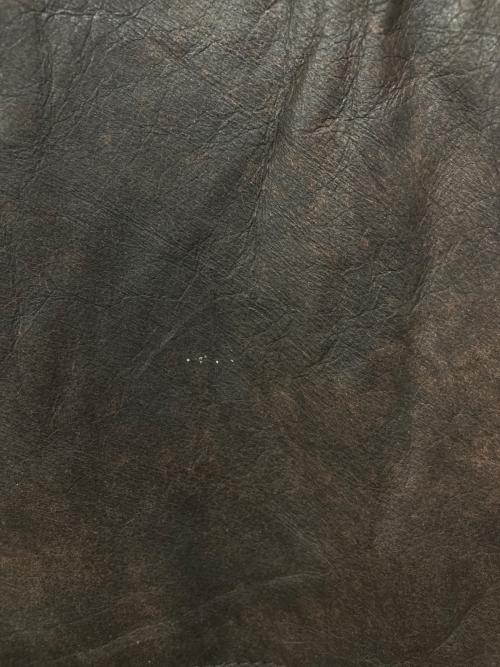 echtes leder（エヒテス レーダァ）ECHTES LEDER (エヒテス レーダァ) レザーベスト ブラウン サイズ:52の古着・服飾アイテム