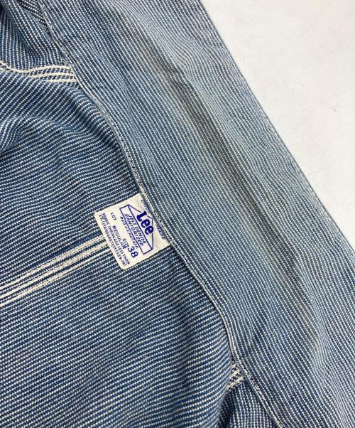 LEE（リー）LEE (リー) ヒッコリーストライプ カバーオール ブルー サイズ:38の古着・服飾アイテム