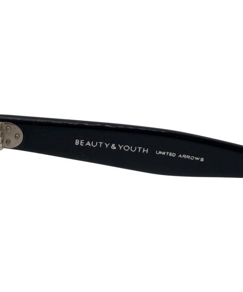 金子眼鏡（カネコガンキョウ）金子眼鏡 (カネコガンキョウ) BEAUTY&YOUTH (ビューティーアンドユース) 伊達眼鏡 ブラックの古着・服飾アイテム