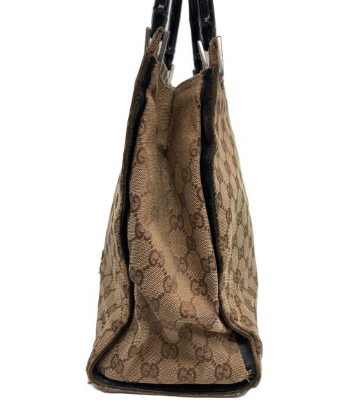 GUCCI（グッチ）GUCCI (グッチ) バンブー ハンドバッグ ベージュの古着・服飾アイテム