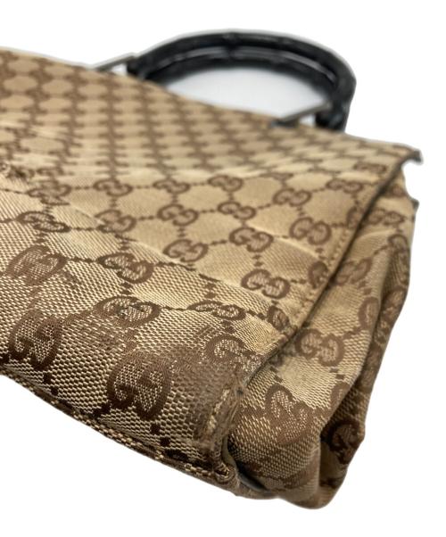 GUCCI（グッチ）GUCCI (グッチ) バンブー ハンドバッグ ベージュの古着・服飾アイテム