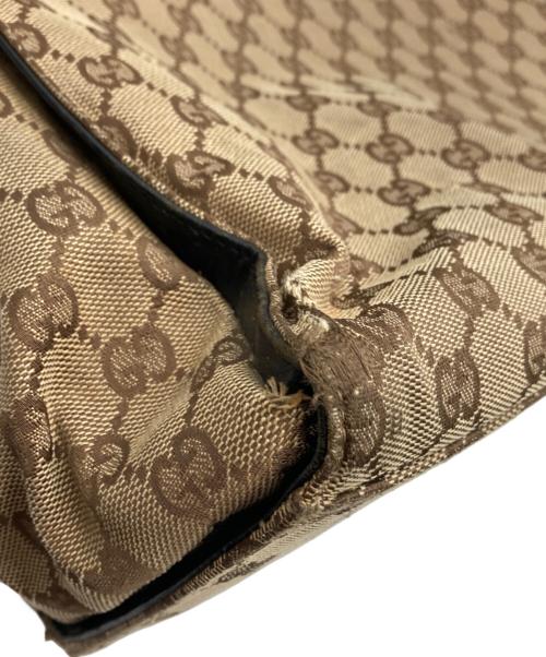 GUCCI（グッチ）GUCCI (グッチ) バンブー ハンドバッグ ベージュの古着・服飾アイテム