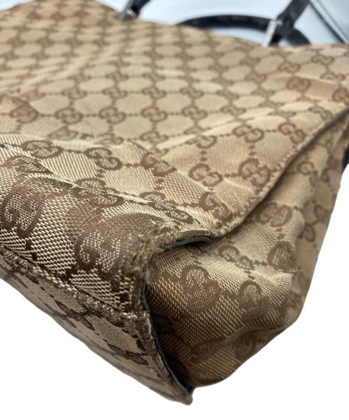GUCCI（グッチ）GUCCI (グッチ) バンブー ハンドバッグ ベージュの古着・服飾アイテム