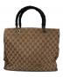 GUCCI (グッチ) バンブー ハンドバッグ ベージュ：11000円