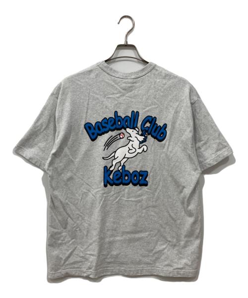KEBOZ（ケボズ）KEBOZ (ケボズ) Baseball Club Ｔシャツ グレー サイズ:Mの古着・服飾アイテム