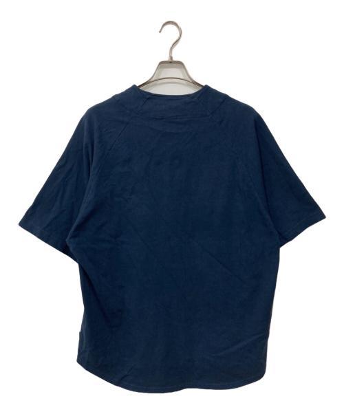 KEBOZ（ケボズ）KEBOZ (ケボズ) ベースボールシャツ ネイビー サイズ:Mの古着・服飾アイテム